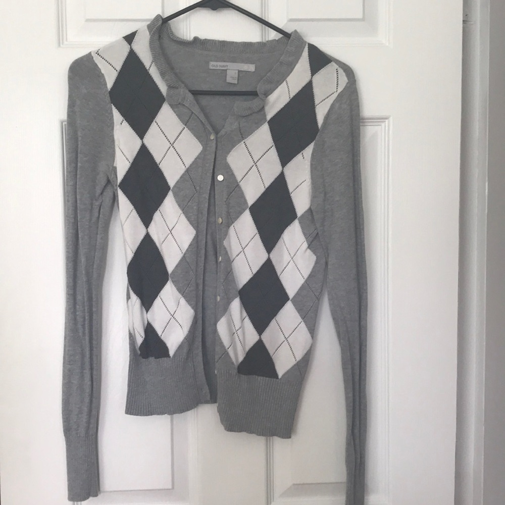 Old Navy Grey Cardigan